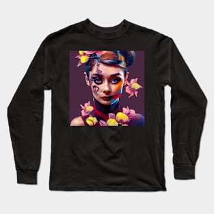 Audrey Hepburn Long Sleeve T-Shirt